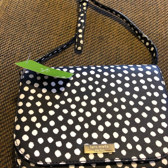 Kate Spade Blue And White crossbody Purse - Picture 5 of 8